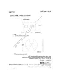 IRF7663TRPBF Datasheet Page 7