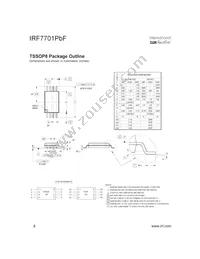 IRF7701TRPBF Datasheet Page 8