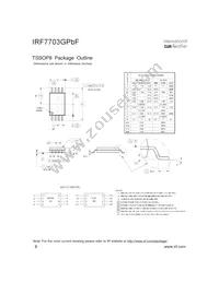 IRF7703GTRPBF Datasheet Page 8