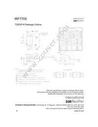 IRF7705TR Datasheet Page 8