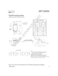 IRF7705TRPBF Datasheet Page 7