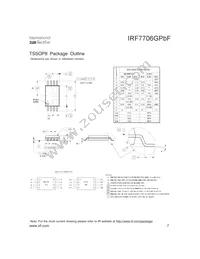 IRF7706GTRPBF Datasheet Page 7