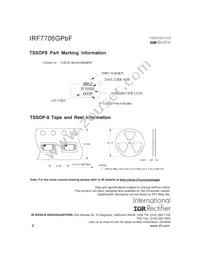 IRF7706GTRPBF Datasheet Page 8