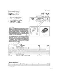 IRF7706TR Cover