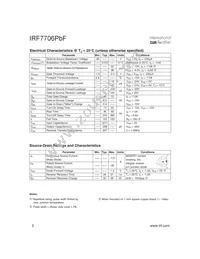 IRF7706TRPBF Datasheet Page 2