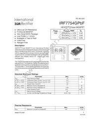 IRF7754GTRPBF Cover