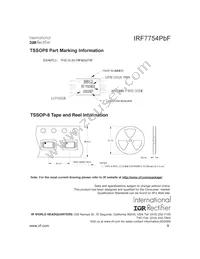 IRF7754TRPBF Datasheet Page 9