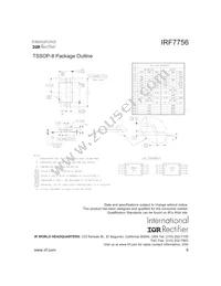 IRF7756TR Datasheet Page 9