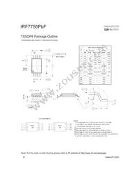 IRF7756TRPBF Datasheet Page 8