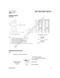 IRF7807ATR Datasheet Page 7