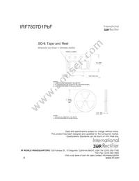 IRF7807D1PBF Datasheet Page 8