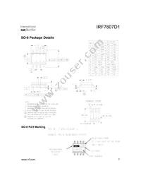 IRF7807D1TR Datasheet Page 7