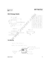 IRF7807D2TR Datasheet Page 7