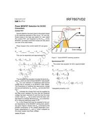 IRF7807VD2TR Datasheet Page 3