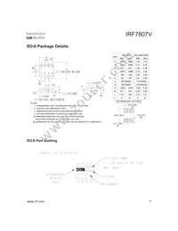 IRF7807VTR Datasheet Page 7