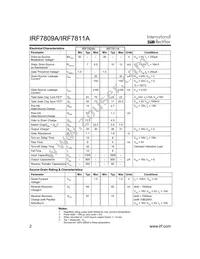 IRF7809ATR Datasheet Page 2