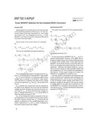 IRF7811APBF Datasheet Page 8