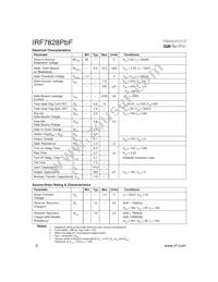 IRF7828TRPBF Datasheet Page 2