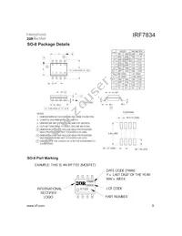 IRF7834TR Datasheet Page 9