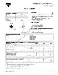 IRFB11N50A Datasheet Cover