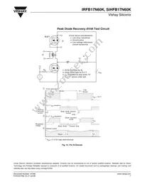 IRFB17N60KPBF Datasheet Page 7