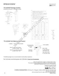 IRFB3307ZGPBF Datasheet Page 8