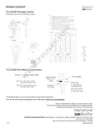 IRFB4310ZGPBF Datasheet Page 8