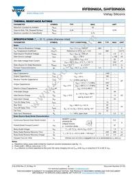 IRFB9N60A Datasheet Page 2