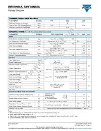 IRFB9N65A Datasheet Page 2