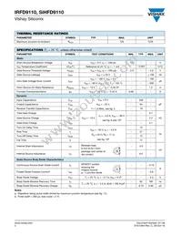 IRFD9110 Datasheet Page 2