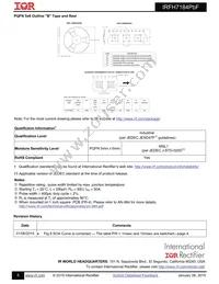 IRFH7184TRPBF Datasheet Page 8