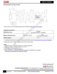 IRFH7194TRPBF Datasheet Page 8