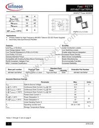 IRFHM7194TRPBF Datasheet Cover