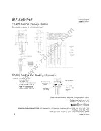 IRFIZ46NPBF Datasheet Page 8