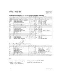 IRFL1006PBF Datasheet Page 2