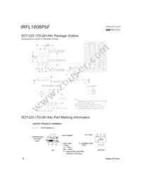 IRFL1006PBF Datasheet Page 8