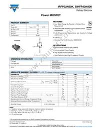 IRFP32N50K Datasheet Cover