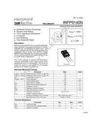 IRFP9140N Cover