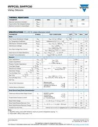IRFPC50 Datasheet Page 2