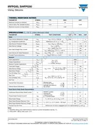 IRFPG50 Datasheet Page 2