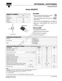 IRFPS29N60LPBF Datasheet Cover