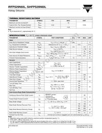 IRFPS29N60LPBF Datasheet Page 2