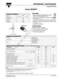 IRFPS35N50LPBF Datasheet Cover