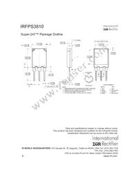 IRFPS3810 Datasheet Page 8