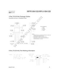IRFR18N15DTRR Datasheet Page 9