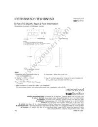 IRFR18N15DTRR Datasheet Page 10