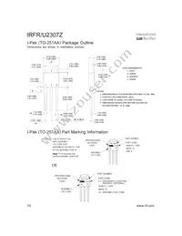 IRFR2307Z Datasheet Page 10