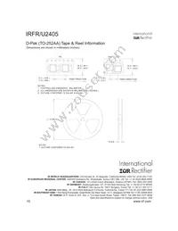 IRFR2405TRR Datasheet Page 10