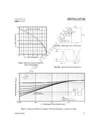 IRFR3706TRR Datasheet Page 5