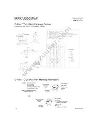 IRFR5505CTRLPBF Datasheet Page 8